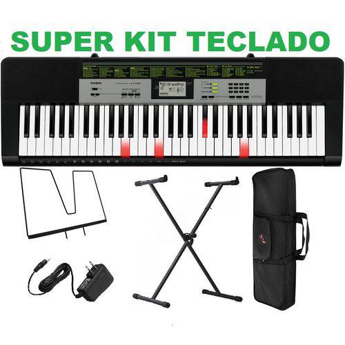 Assistência Técnica, SAC e Garantia do produto Kit Teclado Musical Lk 135 Estudante + Lições+ Fonte - Casio