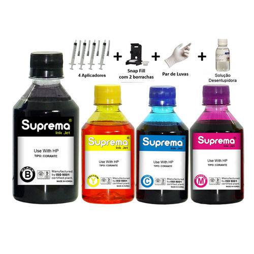 Assistência Técnica, SAC e Garantia do produto Kit Tinta Recarga Cartuchos HP 122 | 662 | 664 + Snap + Solução Suprema | 600ml