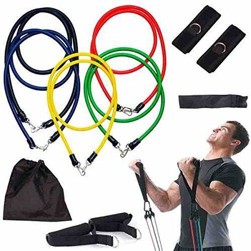 Assistência Técnica, SAC e Garantia do produto Kit Tubing Elástico 11 Peças Musculação Treinamento Funcional