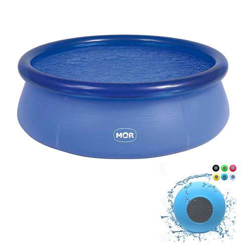 Assistência Técnica, SAC e Garantia do produto Kit Verão Lazer Piscina Inflavel 2400lt Mor com Caixinha de Som Bluetooth USB