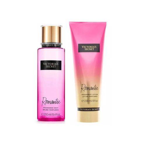 Assistência Técnica, SAC e Garantia do produto Kit Victoria's Secret Romantic Creme Hidratante 236ml + Body Splash 250ml