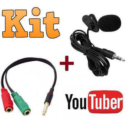 Assistência Técnica, SAC e Garantia do produto Kit Youtuber Microfone de Lapela + Adaptador para Celular Smartphone Android Iphone