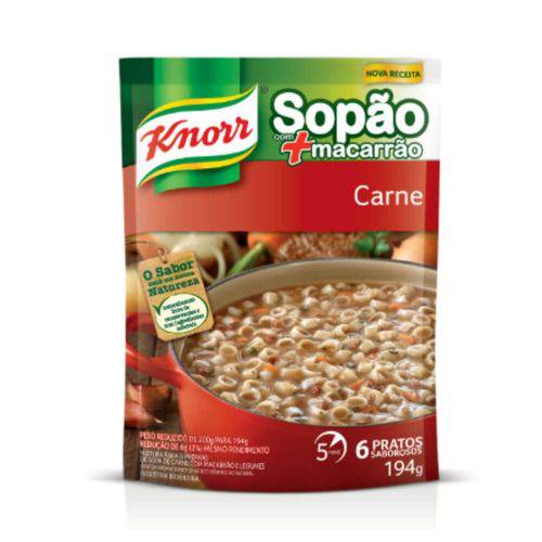 Assistência Técnica, SAC e Garantia do produto Knorr Sopa de Carne C/ Macarrão 194g