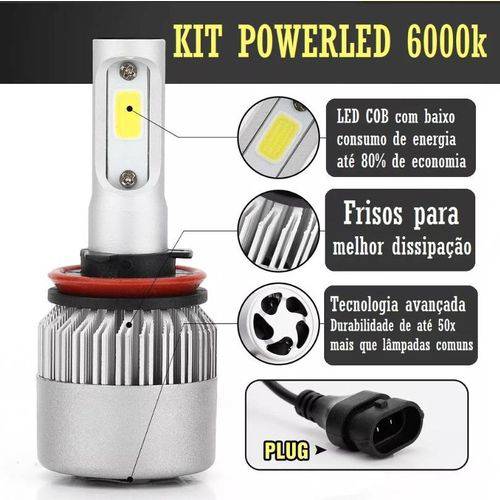 Assistência Técnica, SAC e Garantia do produto KT Powerled H11 6000k 12/24v