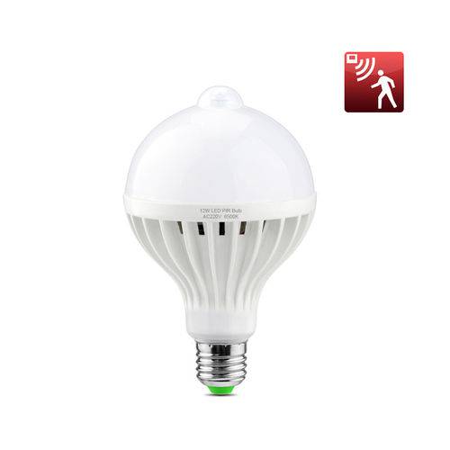 Assistência Técnica, SAC e Garantia do produto Lâmpada Bulbo Led 12w com Sensor de Presença Bivolt