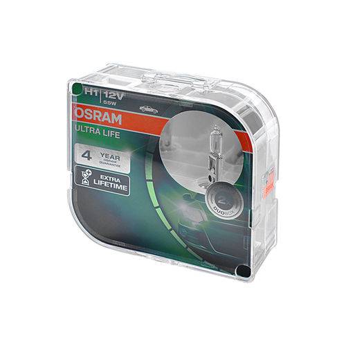 Assistência Técnica, SAC e Garantia do produto Lâmpada H1 Ultra Life Osram 64150ULT Halógena 12v 55w com Base P14.5S