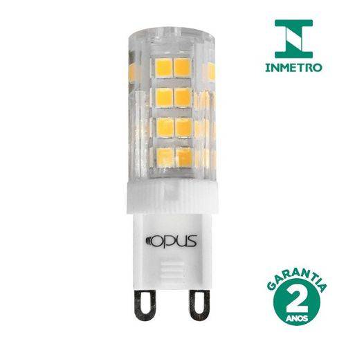 Assistência Técnica, SAC e Garantia do produto Lâmpada Led Halopin G9 3w Luz Amarela 127v Lp34058