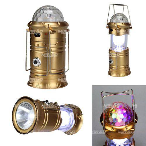 Assistência Técnica, SAC e Garantia do produto Lampiao 3 em 1 com Lampada Colorida e Lanterna - Sh-5801