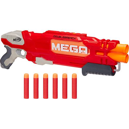 Assistência Técnica, SAC e Garantia do produto Lança Dardo Nerf Mega Doublebreach - Hasbro