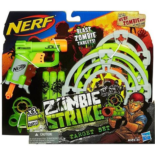 Assistência Técnica, SAC e Garantia do produto Lanca Dardo Nerf Zombie com Alvos HASBRO