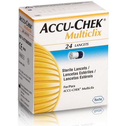 Assistência Técnica, SAC e Garantia do produto Lancetas Estéreis Accu-chek Multiclix C/ 24