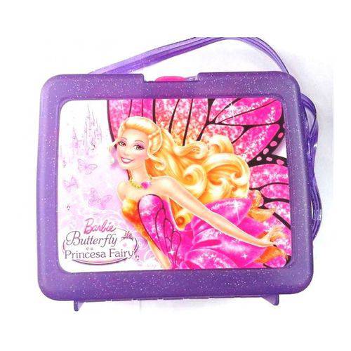 Assistência Técnica, SAC e Garantia do produto Lancheira Plastica Infantil com Alca Barbie Butterfly e a Princesa Fairy