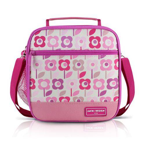 Assistência Técnica, SAC e Garantia do produto Lancheira Térmica Escolar P Menina Rosa Flor Sapeka Jacki Design