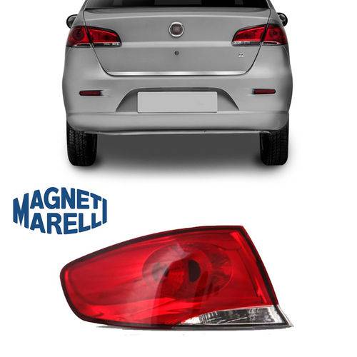 Assistência Técnica, SAC e Garantia do produto Lanterna Fiat Siena 2008/2012 Lateral Lado Motorista Original Magneti Marelli