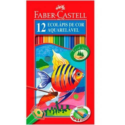 Assistência Técnica, SAC e Garantia do produto Lápis de Cor Aquarelável 12 Cores + 1 Pincel Faber-Castell