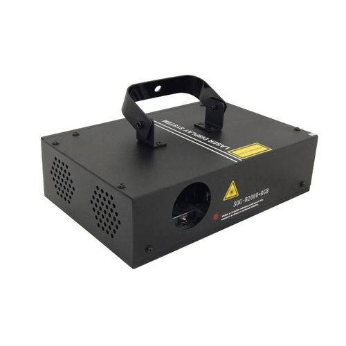 Assistência Técnica, SAC e Garantia do produto LASER Show B2000 400mw Rgb Colorido Audioritmico Dmx Bivolt