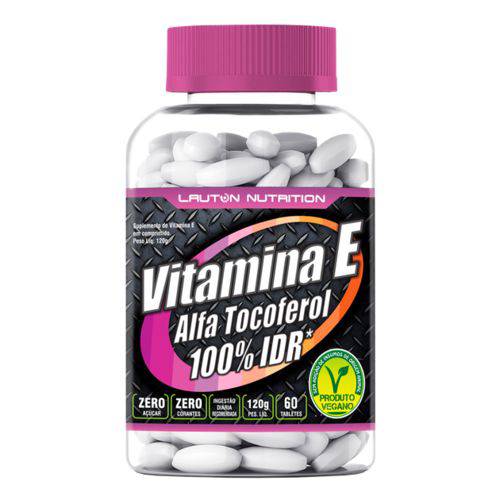 Assistência Técnica, SAC e Garantia do produto Lauton Nutrition Vitamina e 60 Tabs