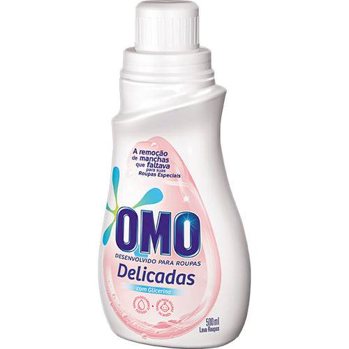 Assistência Técnica, SAC e Garantia do produto Lava Roupa Liq Omo Delicadas 500ml Roupa Bca