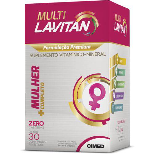 Assistência Técnica, SAC e Garantia do produto Lavitan Multi Mulher 30 Comp