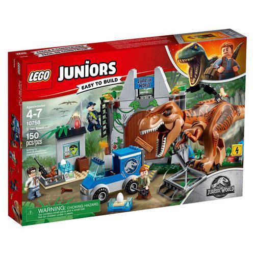 Assistência Técnica, SAC e Garantia do produto LEGO Juniors - Jurassic World - Fuga T-Rex - 10758