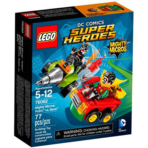 Assistência Técnica, SAC e Garantia do produto LEGO Super Heroes 76062 - Poderosos Micros: Robin Contra Bane