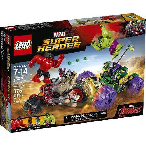 Assistência Técnica, SAC e Garantia do produto Lego Super Heroes Hulk Contra Hulk Vermelho 76078