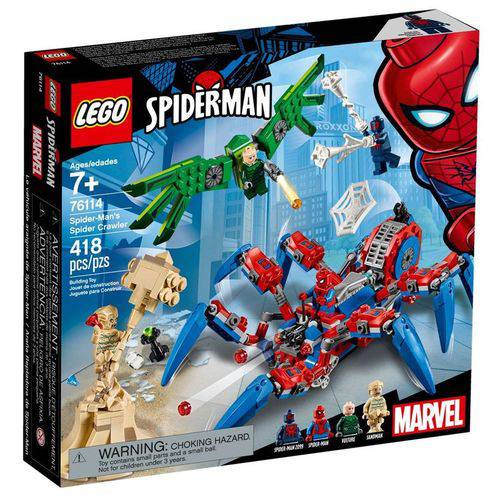 Assistência Técnica, SAC e Garantia do produto LEGO - Super Heroes - Spider-Man - Aranha Robô - LEGO 76114