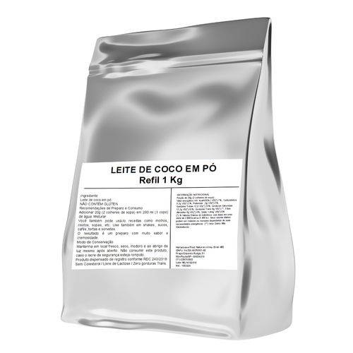 Assistência Técnica, SAC e Garantia do produto Leite de Coco Puro Po Refil 1Kg 1 Kilo Quilo WVegan