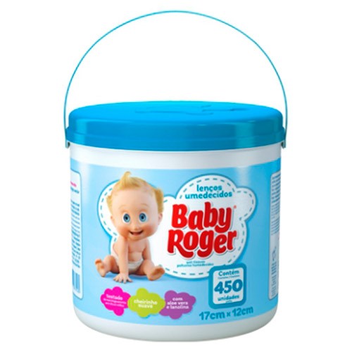 Assistência Técnica, SAC e Garantia do produto Lenço Umedecido Balde Azul Baby Roger 450 Unidades