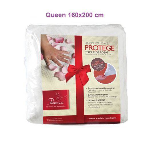 Assistência Técnica, SAC e Garantia do produto Lençol Permeável Protege - Toque de Rosas Queen (1.6x2m) - Fibrasca - Cód: Fi7177