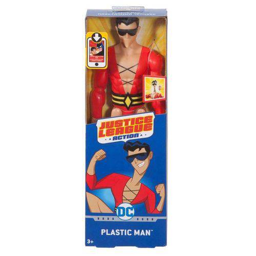 Assistência Técnica, SAC e Garantia do produto Liga da Justiça - Boneco Plastic Man 30cm Articulado - Mattel FPC65/FTT26