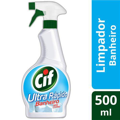 Assistência Técnica, SAC e Garantia do produto Limp Banheiro Cif 500ml-gat S/cloro