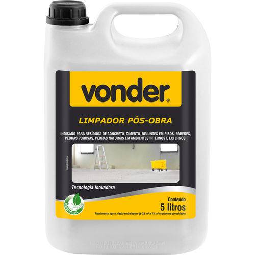 Assistência Técnica, SAC e Garantia do produto Limpador Pós-obra 5l