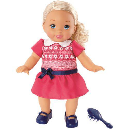 Assistência Técnica, SAC e Garantia do produto Little Mommy - Doce Bebê Vestido Rosa e Azul - Mattel X4945