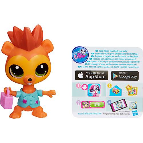 Assistência Técnica, SAC e Garantia do produto Littlest Pet Shop Figura Russel Movimentos Mágicos - Hasbro