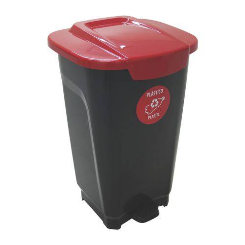 Assistência Técnica, SAC e Garantia do produto Lixeira em Plastico T-force Preto e Vermelho 50 Litros Tramontina 92813/409