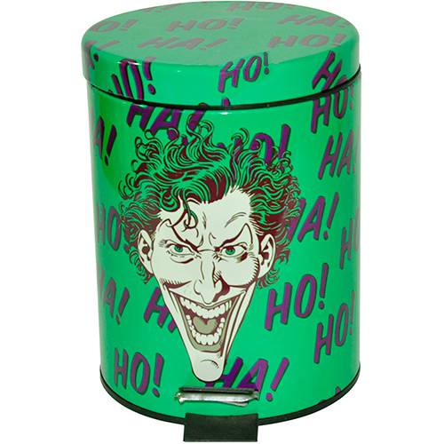 Assistência Técnica, SAC e Garantia do produto Lixeira Metal DC Comics Joker Verde 5L - Urban