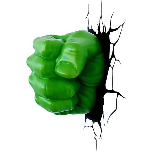 Assistência Técnica, SAC e Garantia do produto Luminária de Parede Pulso Hulk Verde - 3D Light FX