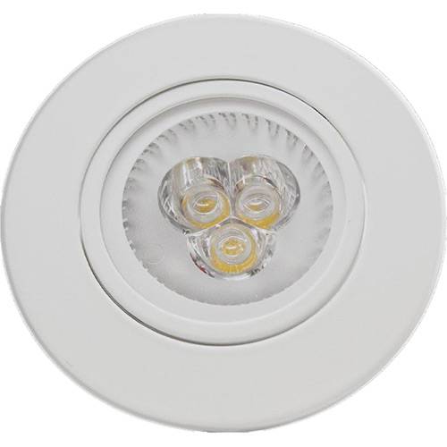 Assistência Técnica, SAC e Garantia do produto Luminária Spot Redondo Super Led Gu10 3W FLC Bivolt