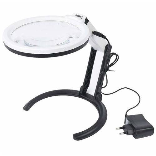 Assistência Técnica, SAC e Garantia do produto Lupa de Mesa com Fonte Bivolt e Luzes LED Ajustável