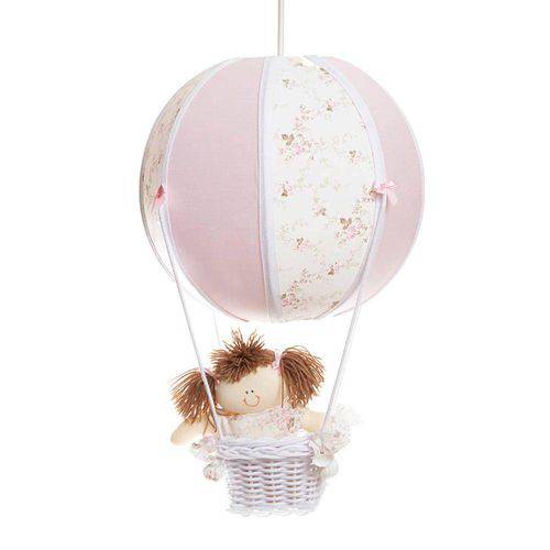 Assistência Técnica, SAC e Garantia do produto Lustre Balão Bolinha Rosa Quarto Bebê Infantil Menina