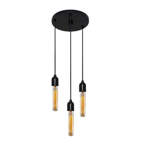 Assistência Técnica, SAC e Garantia do produto Lustre Pendente Luminaria Retro Md-4162/3 Suporte para Lampada / não Inclusa