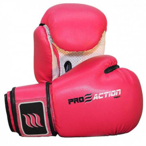 Assistência Técnica, SAC e Garantia do produto Luva de Boxe e Muay Thai Profissional 12 Oz Rosa Proaction