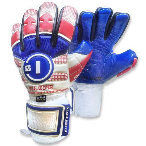 Assistência Técnica, SAC e Garantia do produto Luva de Goleiro Profissional N1 Horus Elite Patriot Vermelha e Azul