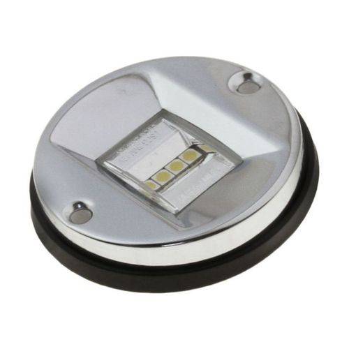 Assistência Técnica, SAC e Garantia do produto Luz de Espelho de Popa em LED C/ Acabamento em Inox, Base Emborrachada - Redonda