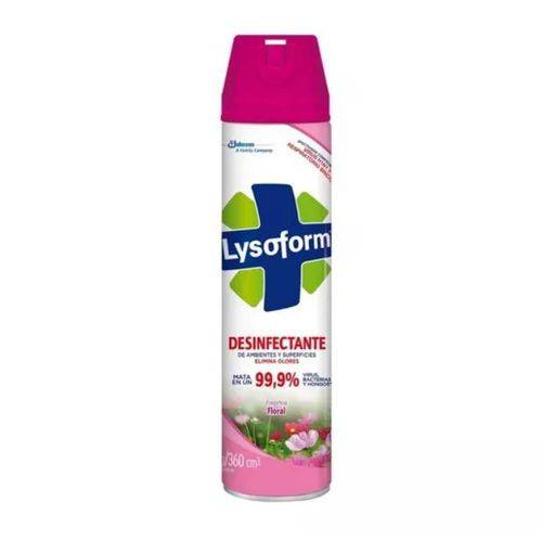 Assistência Técnica, SAC e Garantia do produto Lysoform 360ml Spray Desinfetante 99,9% Floral Importado