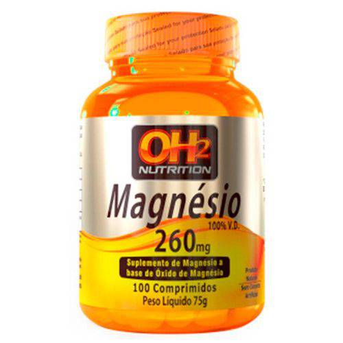 Assistência Técnica, SAC e Garantia do produto Magnésio 260 Mg - 100 Comprimidos - Oh2 Nutrition