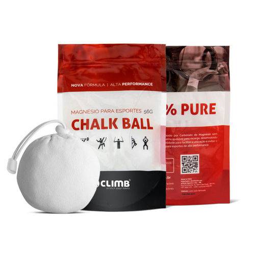 Assistência Técnica, SAC e Garantia do produto Magnésio Esportivo Chalk Ball Bola 4 Climb