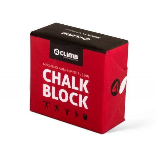 Assistência Técnica, SAC e Garantia do produto Magnésio Esportivo em Bloco Chalk Block 4climb 56 G