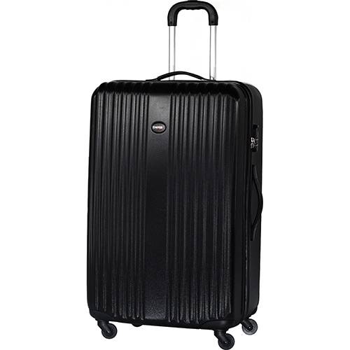 Assistência Técnica, SAC e Garantia do produto Mala de Viagem Média ABS T1769 Preto 4 Rodas Giro 360º - Swiss Move